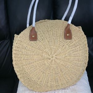 Straw beach/tote bag